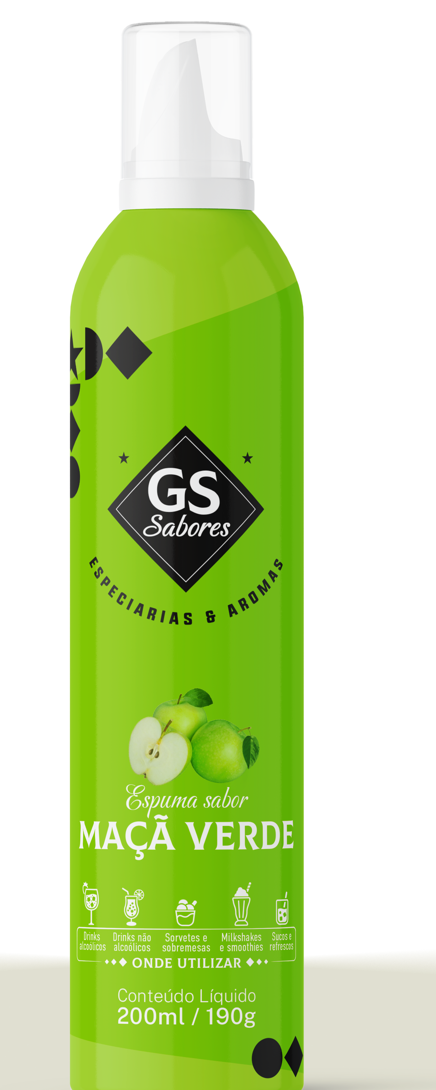 Espuma Manzana Verde