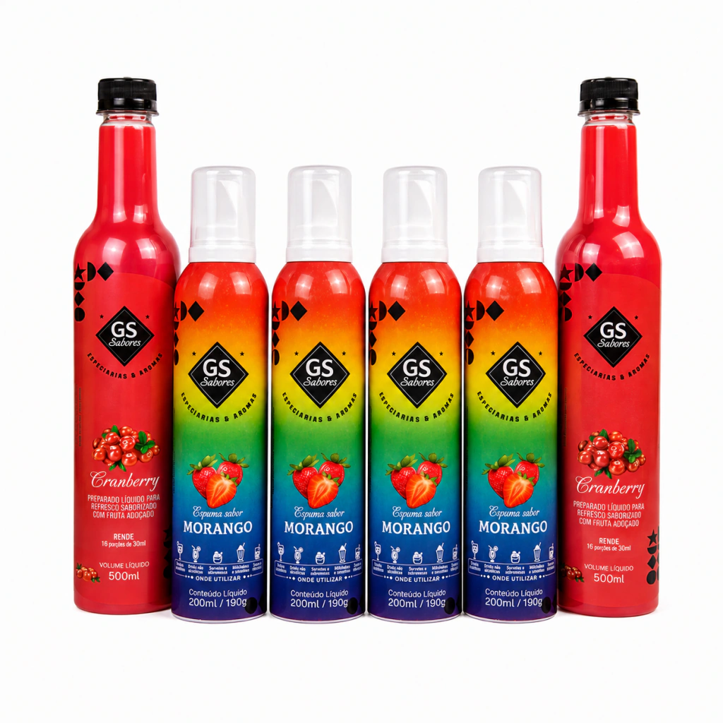 Kit Frutos Rojos GS Sabores