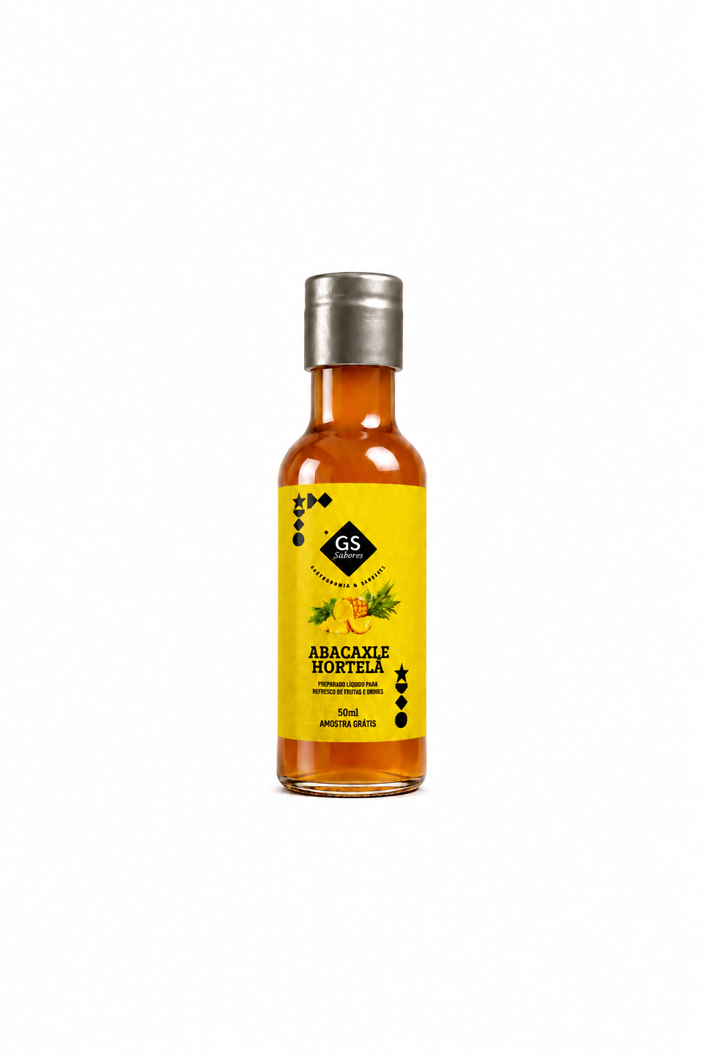 Mini Jarabe de Ananá con Menta · 50 ml