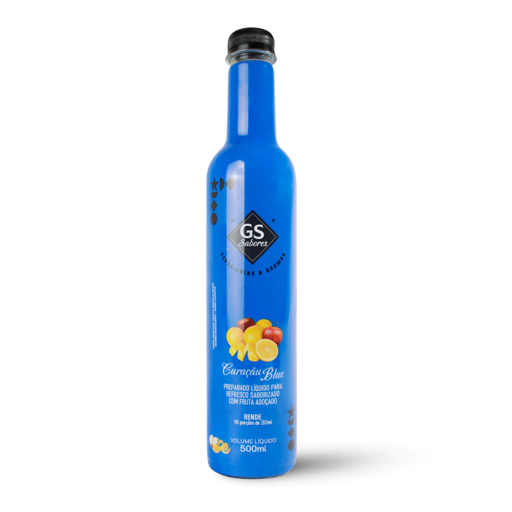 Jarabe de Curaçao Blue · 500 ml