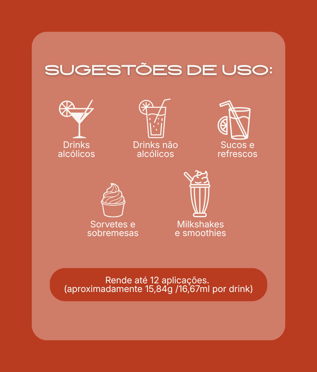 Espuma de Frutilla para Bebidas · Imagen 3