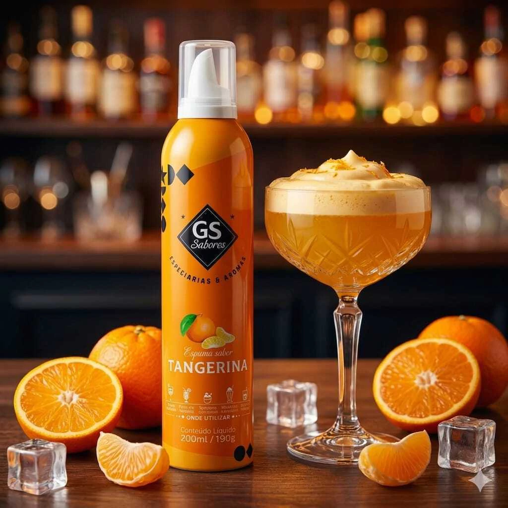 Espuma de Mandarina para Bebidas · Imagen 2