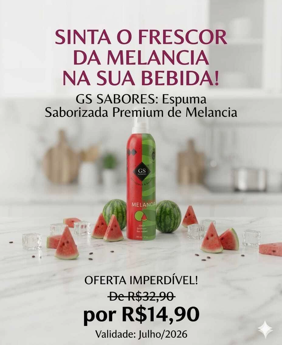 Espuma de Sandía para Bebidas · Imagen 2